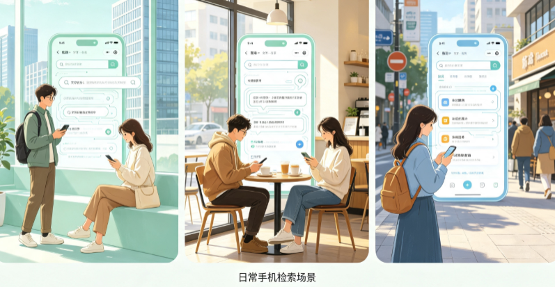 桃山区普通人日常手机使用场景拆解：GEO 与 AI 优化如何改变信息检索体验