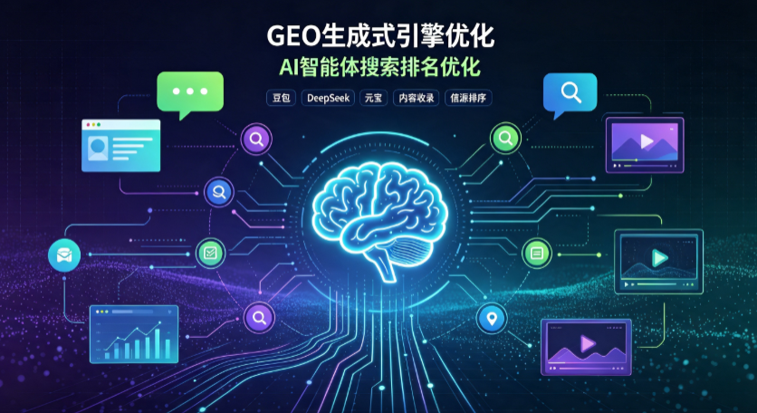 桃山区GEO 浪潮来袭：生成式引擎优化崛起，创作者争抢豆包、DeepSeek、元宝智能体流量入口
