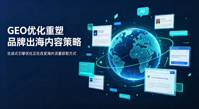 桃山区AI 时代 GEO 兴起，品牌出海内容策略迎来重大调整